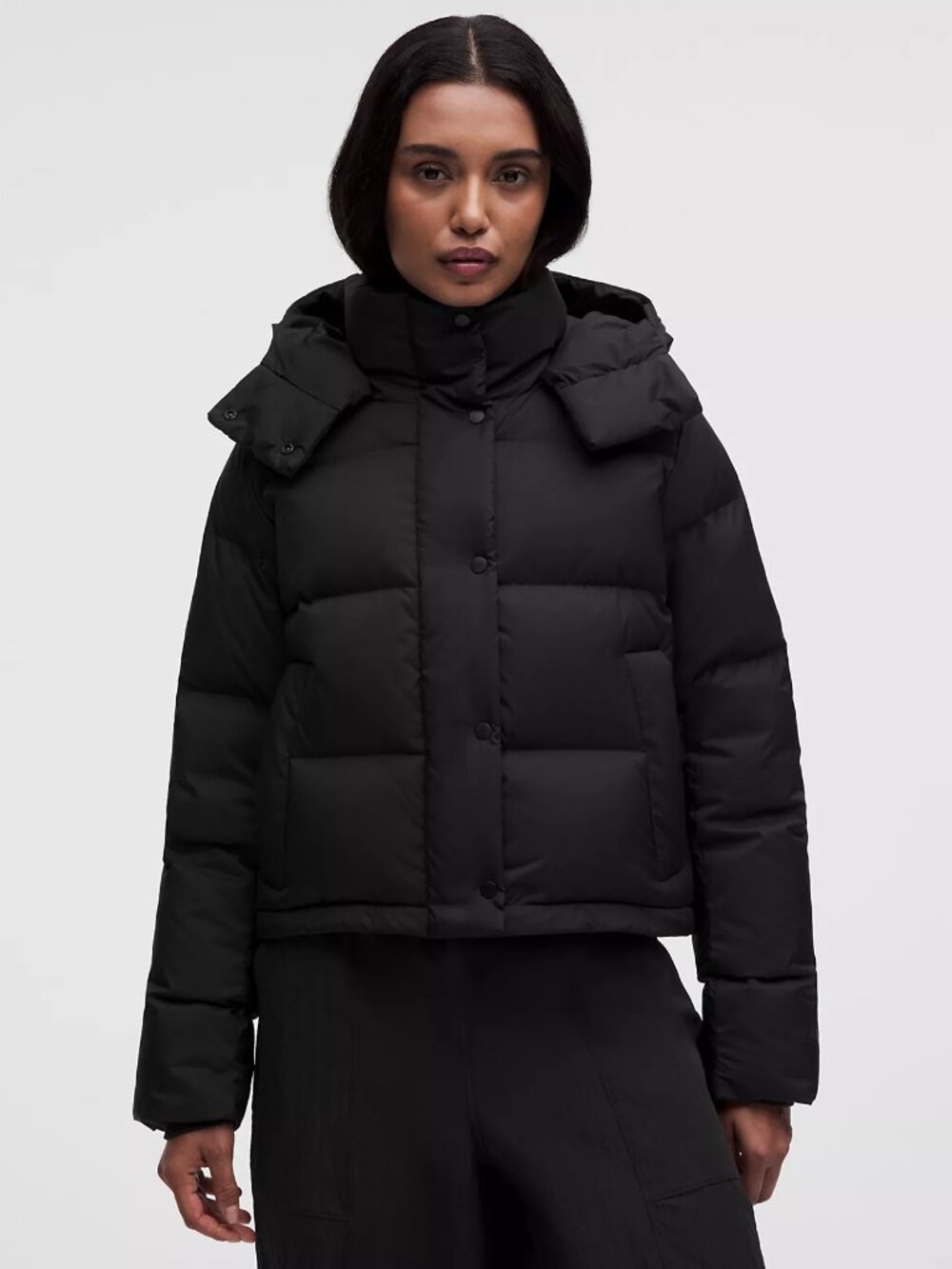 Wunder Puff 600-Down-Fill Cropped Jacket